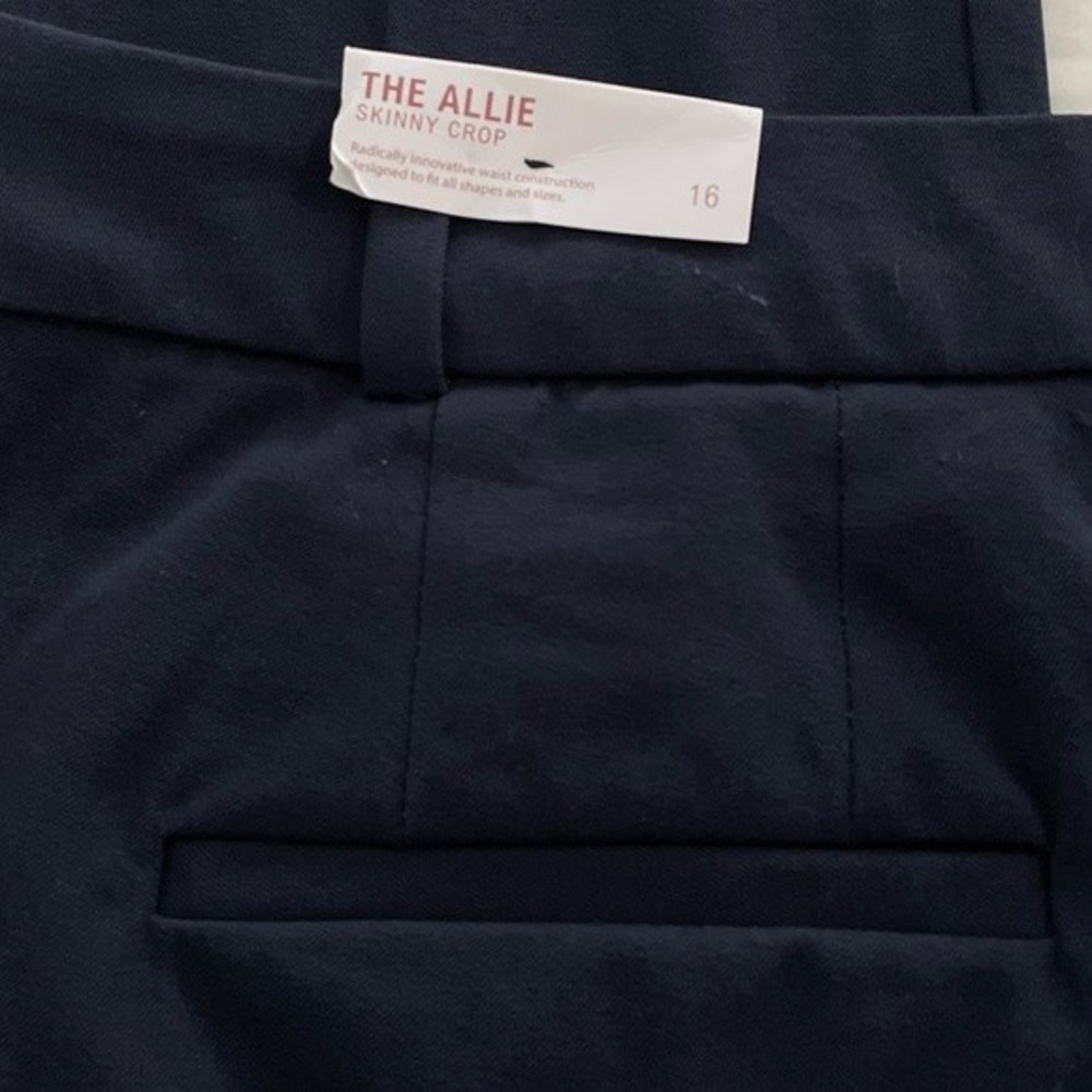NWT Lane Bryant The Allie Skinny Crop Pants Navy Plus Size 16W - Picture 6 of 8